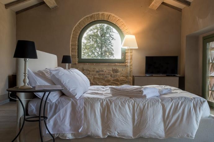 Suite con idromassaggio in Villa al Trasimeno 