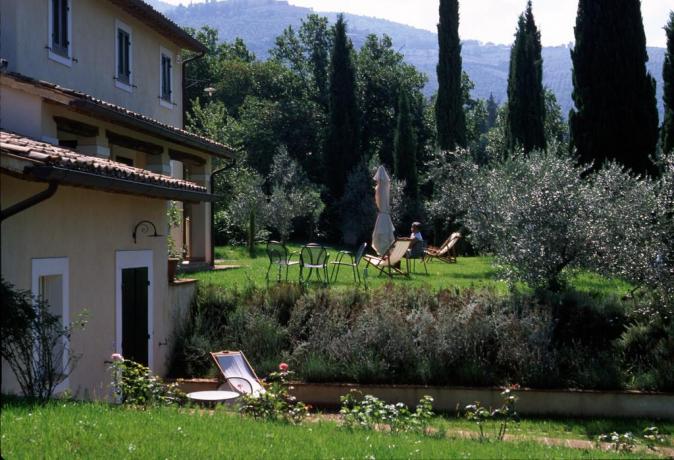 Appartamenti Umbro con giardino e vista panoramica