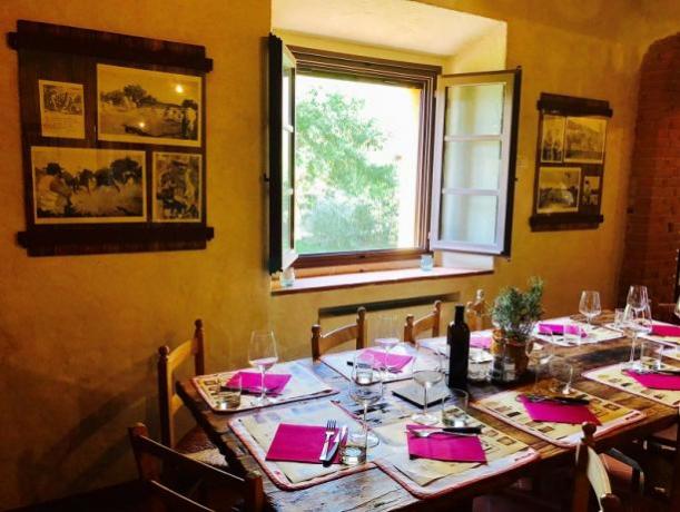 Ristorante, cucina toscana, residence con appartamenti vacanza