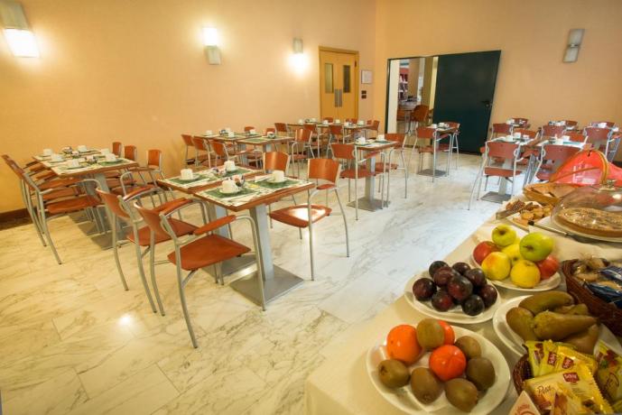 Prima colazione a buffet, Albergo a Torino