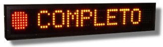 Display mono riga per autobus o taxy