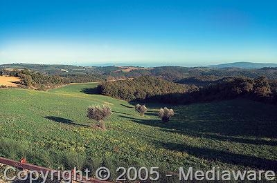 Dolci colline umbre