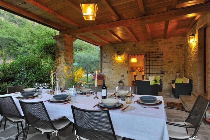 Villa in Umbria con possibilità cenare fuori 