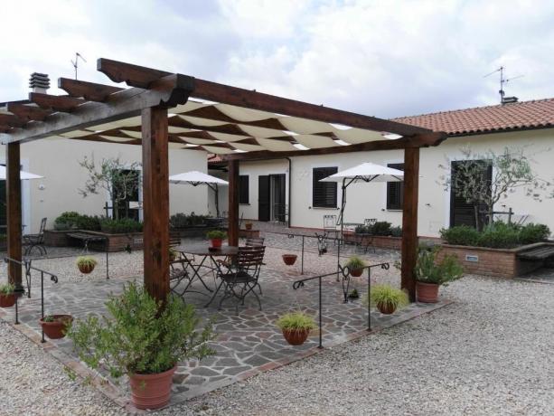 Patio Esterno con Gazebo