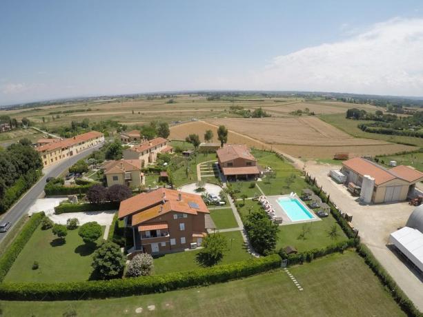 Appartamenti vacanza con Piscina vicino Pisa