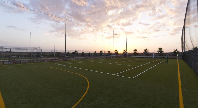 Campo da calcetto in erba sintetica