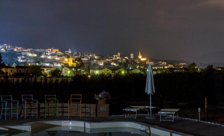 Vista Notturna dal Residence
