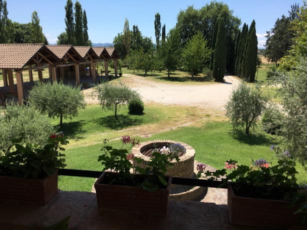 Casale con vista a Perugia 