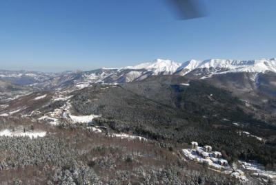 Paesaggio innevato dell'Abetone