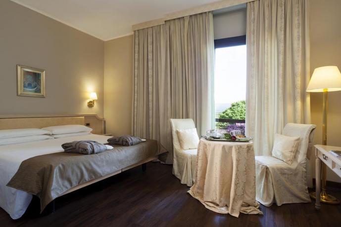 camera con vista, hotel 4 stelle, viterbo