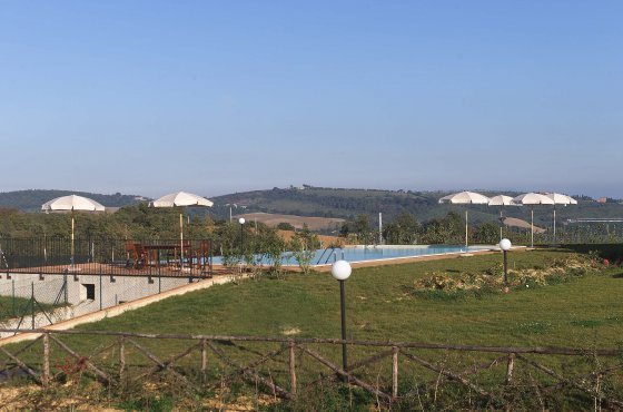 Piscina con vista panoramica