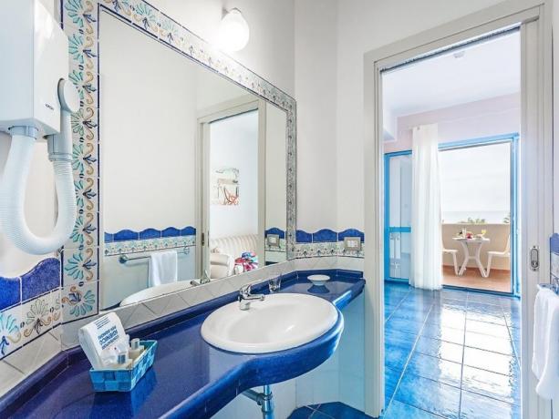 Appartamenti con ampio bagno Resort a Capo Vaticano