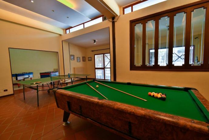 Sala Biliardo in Hotel a Roccaraso
