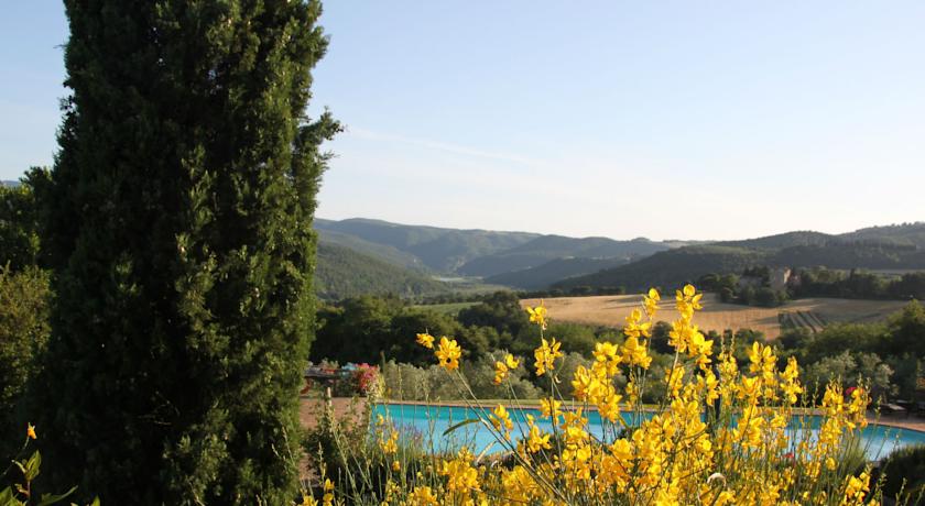 Vista Panoramica sulle Colline di Todi Umbria