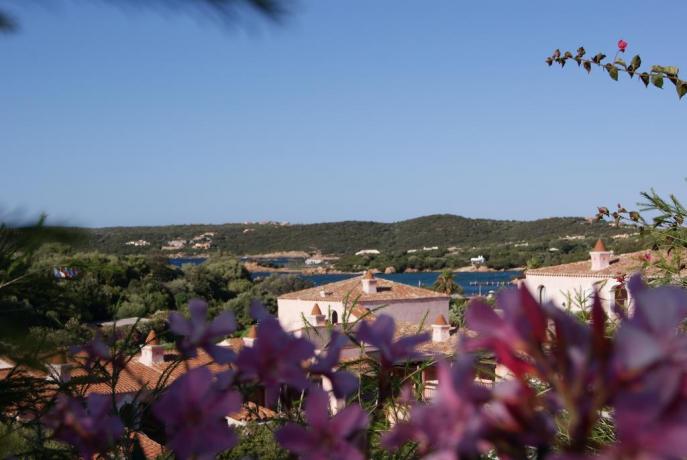 Veduta panoramica Arzachena in Costa Smeralda