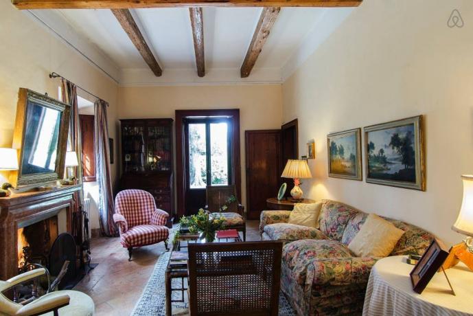 Villa lusso con camino affitto vacanza