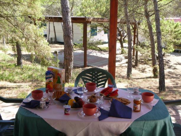 Villaggio vacanze bungalow famiglie angolo-cottura vicino Sassari-Sardegna 