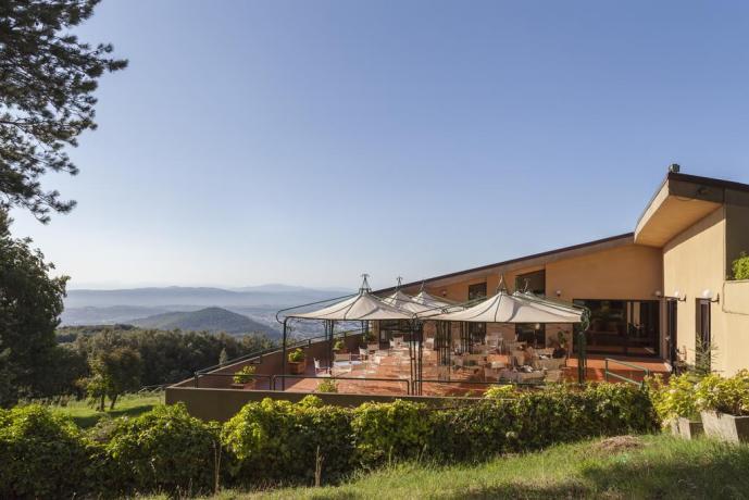 Salottino comune con vista panoramica