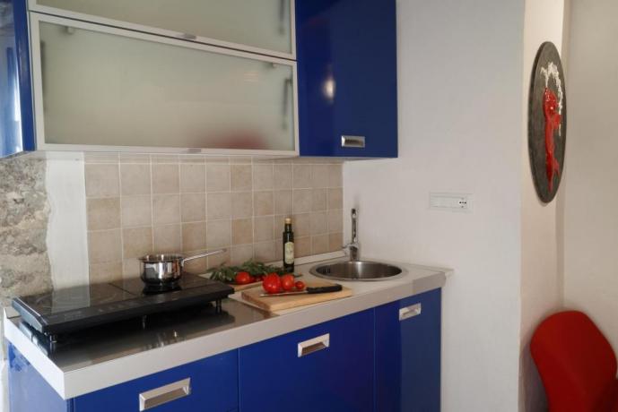 Appartamento-Giolli con-cucina 1-persona Borgo-sul-Clitunno Umbria 
