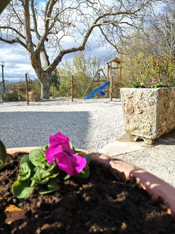 Giochi per bambini in area privata