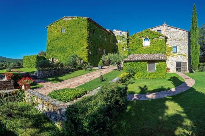 Vicino Umbertide Case-Vacanze di Lusso con Piscina Panoramica 