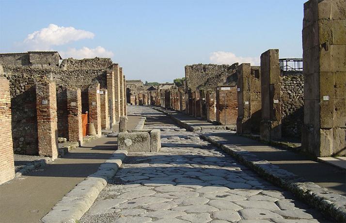 Tra Pompei e i suoi resti archeologici