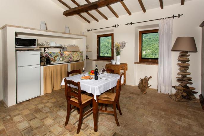 Villa Perugia appartamento con cucina  