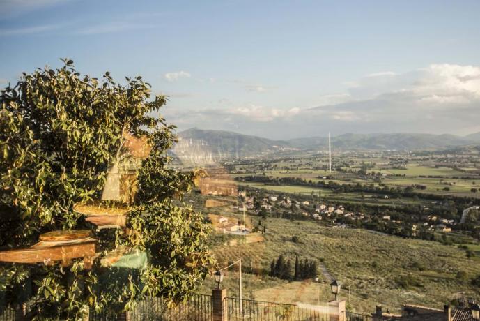 Posizione collinare panoramica