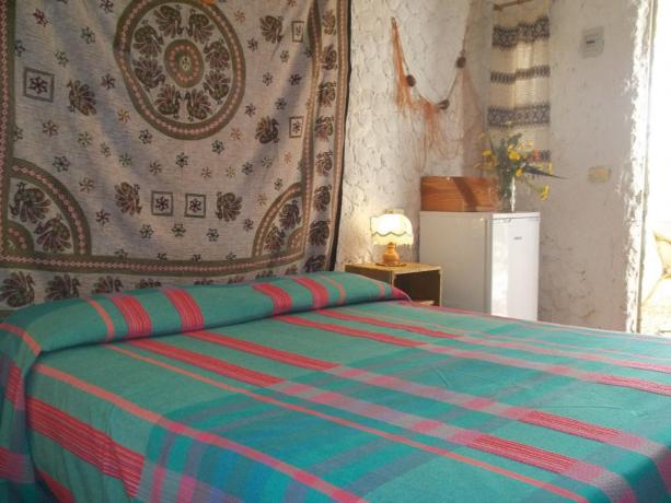 Camera matrimoniale in Hotel Lampedusa