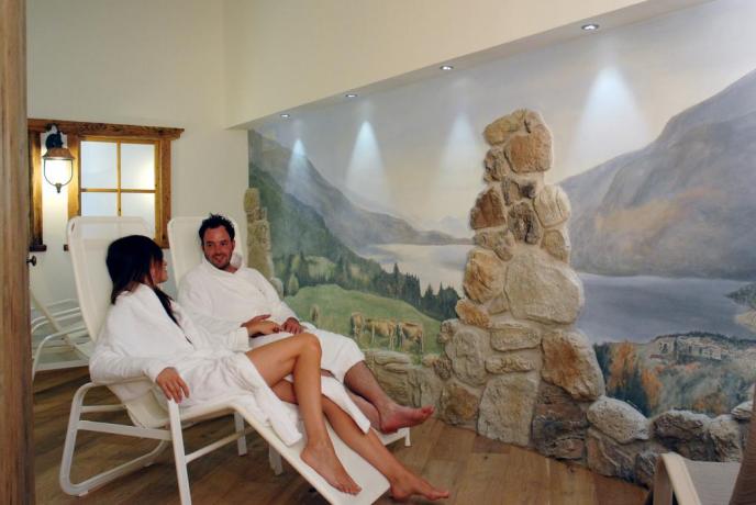 Ingresso del Centro Benessere a Molveno