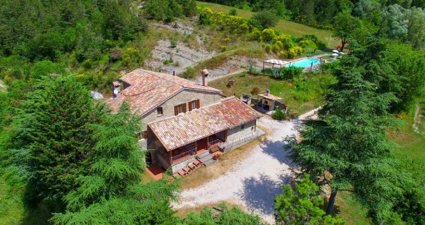 Agriturismo vicino Gubbio trekking, mountain bike