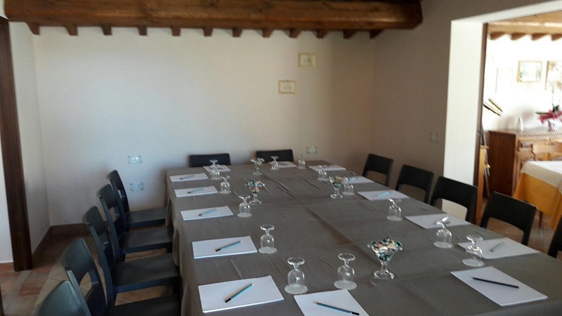 Sala riunioni, meeting, agriturismo nelle Marche