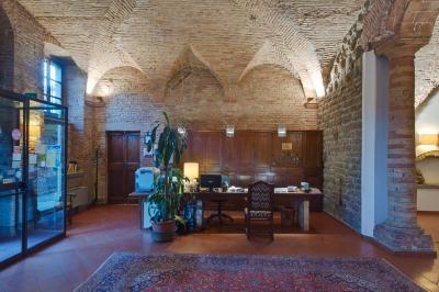 Reception dell'albergo vicino Assisi