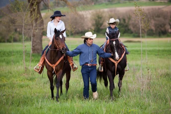 Possibilità di passeggiare a Cavallo