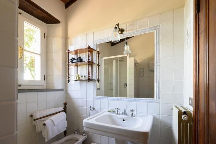 Bagno privato in appartamento Villa Luxury Cortona