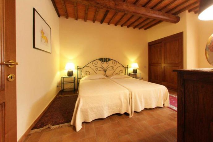 Camera doppia villa tra Umbria e Toscana