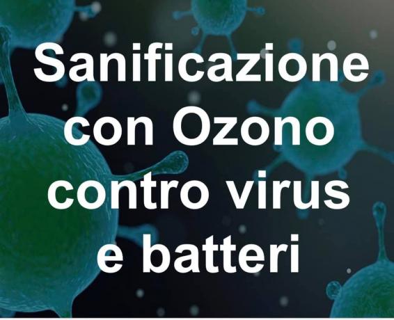 Sanificazione con Ozono per Corona-Virus e Batteri