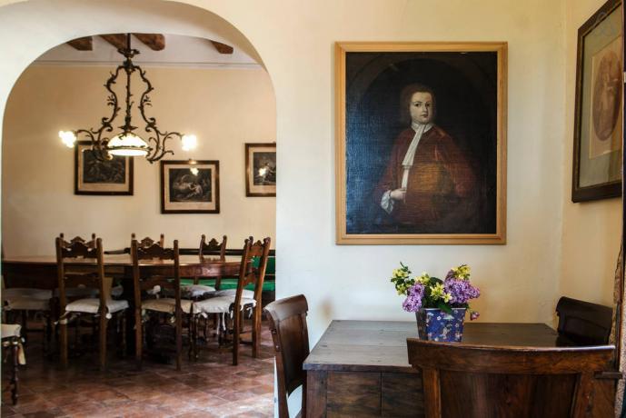 Ampio salone per pranzi e cene