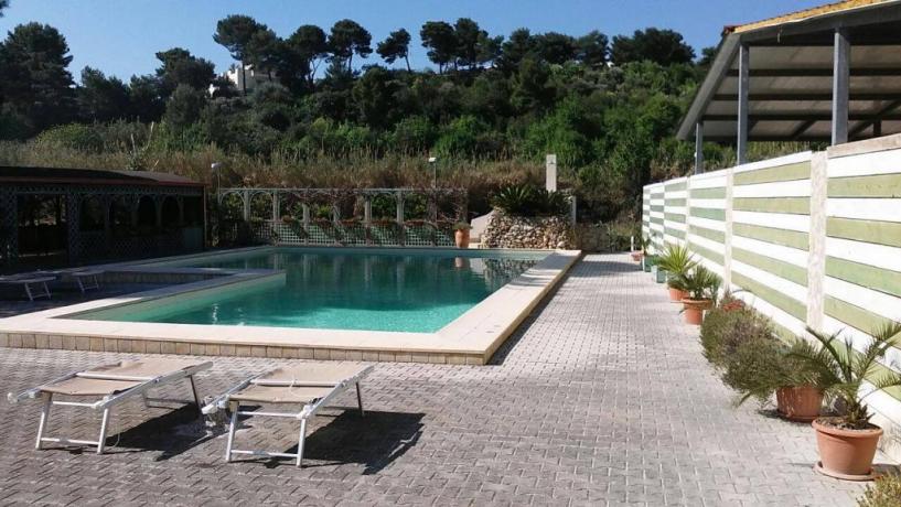 Residence con piscina a Vieste 