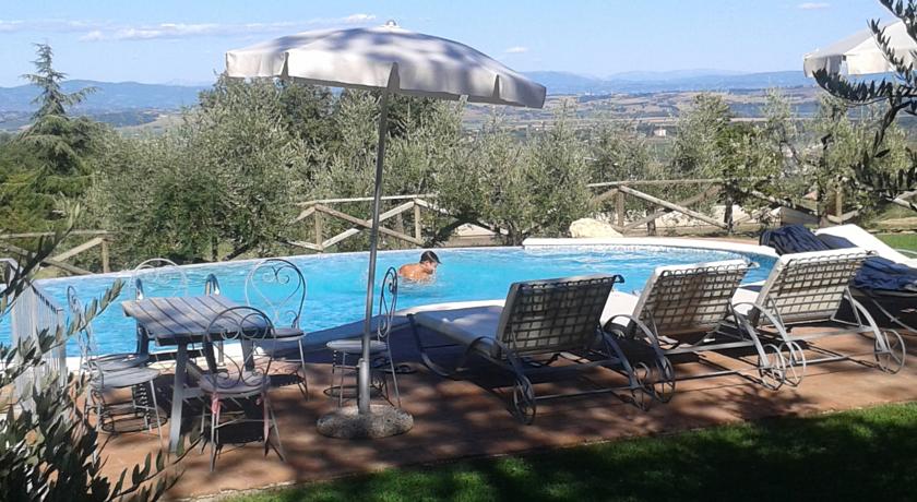 piscina della villa