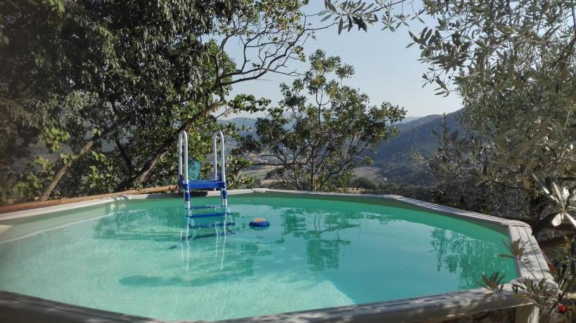 Piscina, Casa Vacanza camere e appartamenti in Umbria 