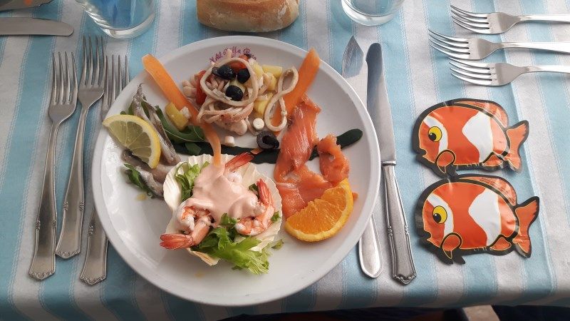 Cucina piatti tipici di pesce Hotel a Misano