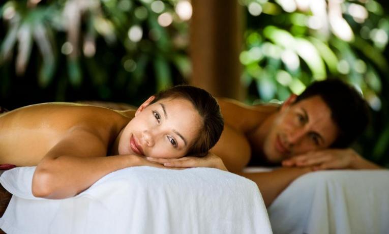 SPA con massaggio di coppia