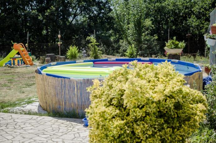 Piscina casa vacanze vicino Orte