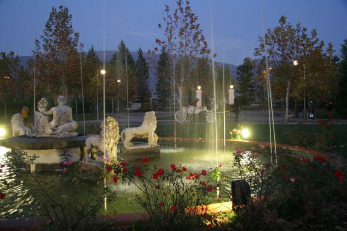 Parco delle Terme a Spello hotel e benessere