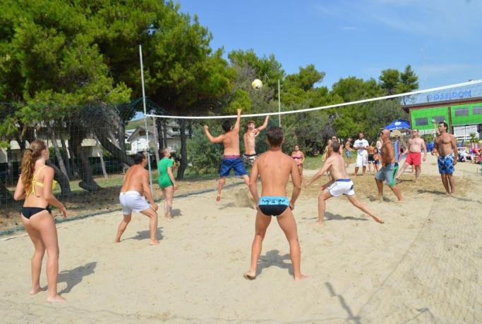 Beach volley villaggio turistico Silvi-marina 
