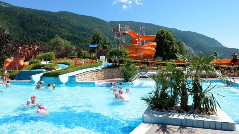 Parco acquatico in Hotel a Molveno