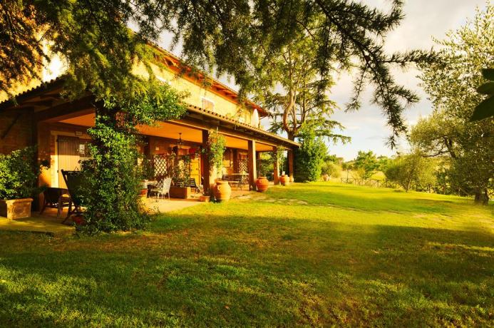 Il Portico dell'Agriturismo in Umbria 