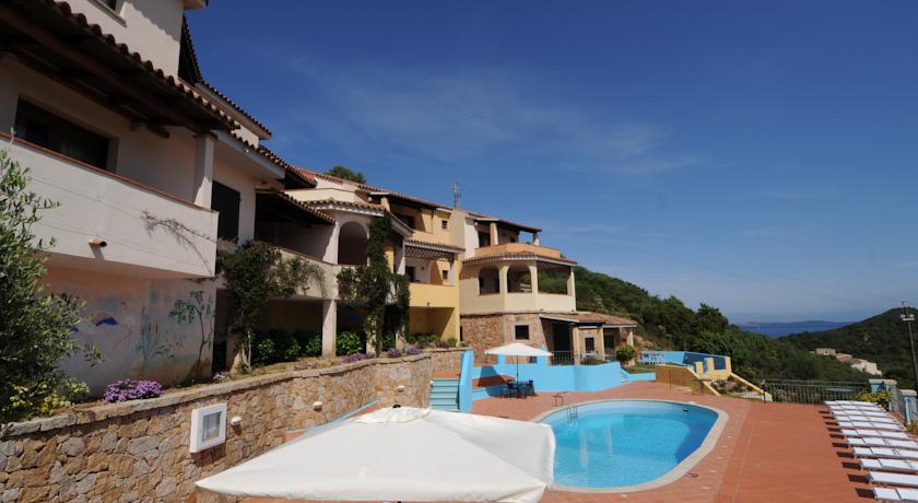 Particolare del residence in Costa Smeralda