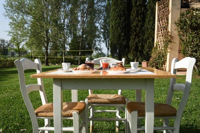 Agriturismo con buffet mattutino in Umbria 